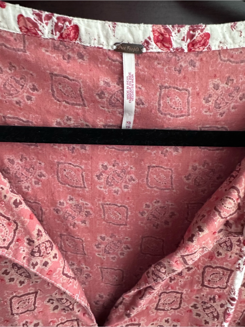 Free People Hazy Maisy floral print maxi dress size XS (runs large) - Picture 6 of 10
